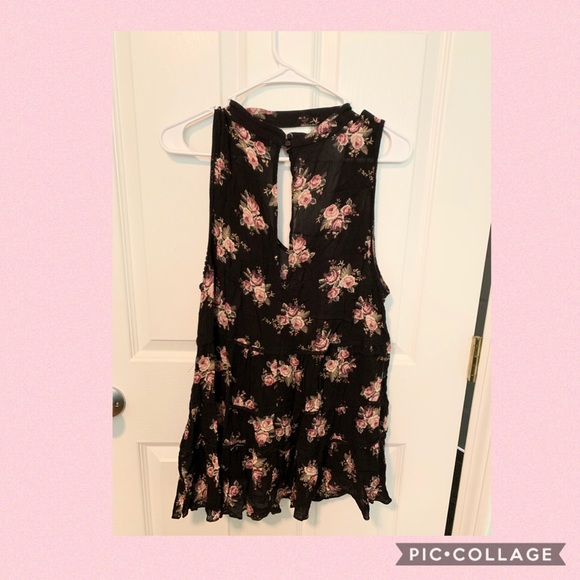 AE Floral Choker Tank - Picture 4 of 5